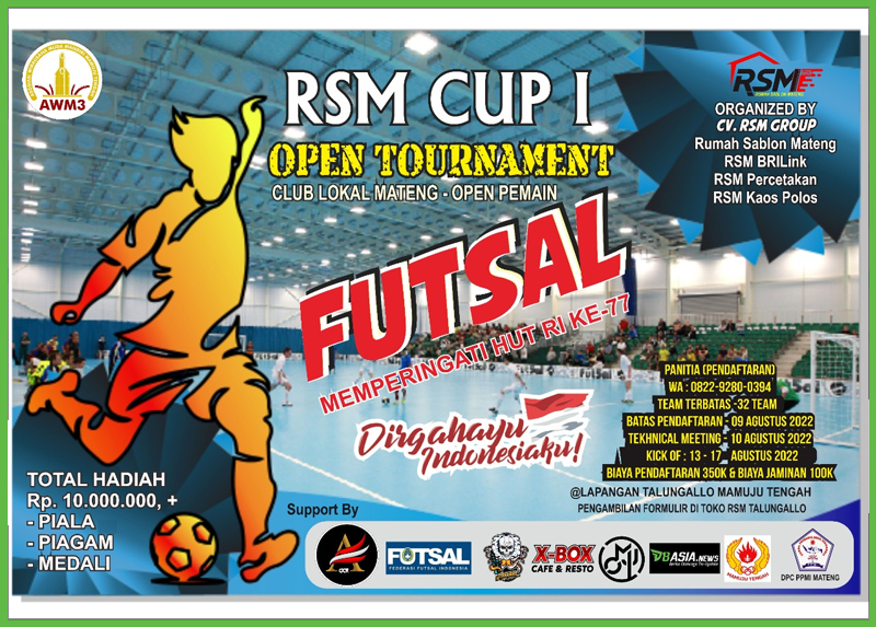 DBAsia.news RSM CUP I OPEN TOURNAMENT FUTSAL